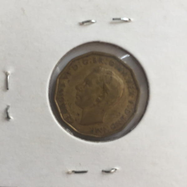Great Britain, 3 Pence, 1942, XF