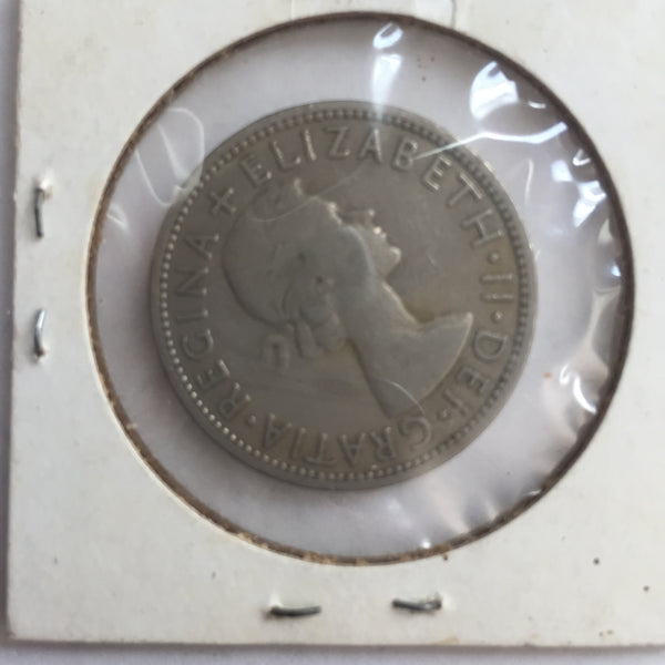Great Britain, 1 Florin, 1954, VF
