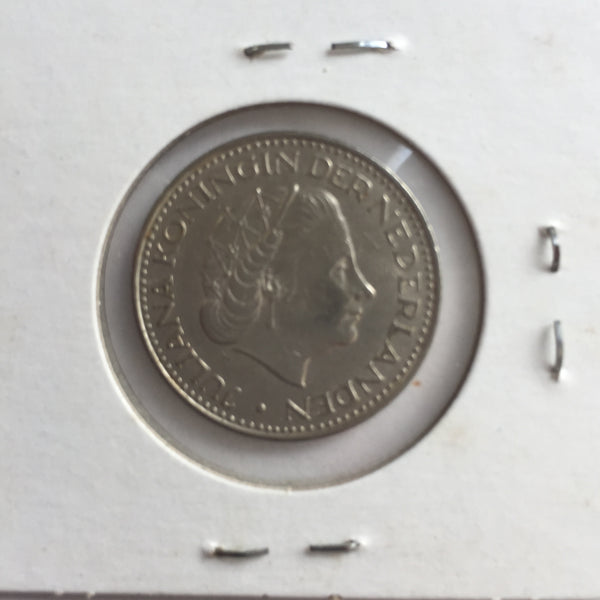 Netherlands, 1 Gulden, 1968, XF