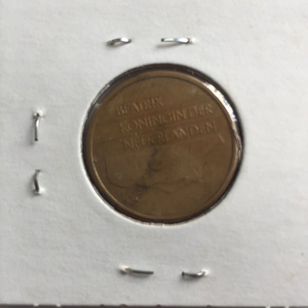 Netherlands, 5 Gulden, 1989, VF