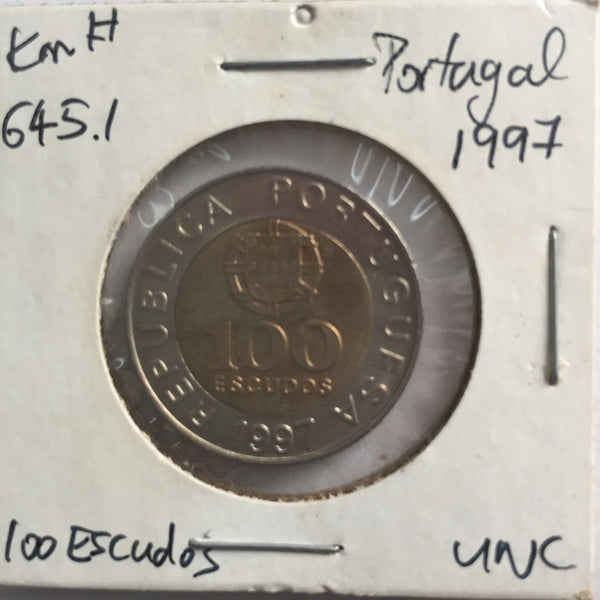 Portugal, 100 Escudos, 1997, UNC