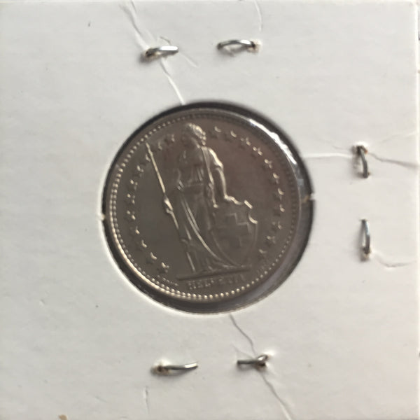 Switzerland, 1 Franc, 1969, UNC