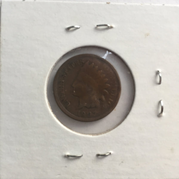 United States, 1 Cent, 1907, VG 8