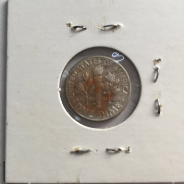 United States, 10 Cents, 1962 D, XF 40