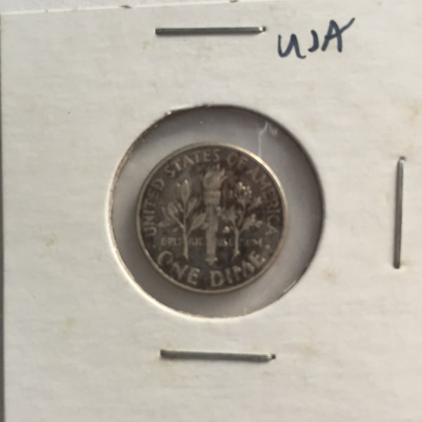 United States, 10 Cents, 1963, XF 40