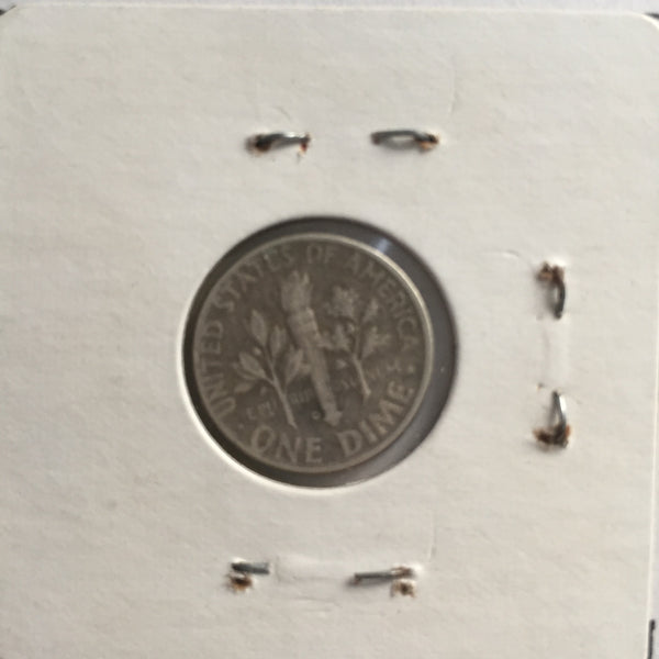 United States, 10 Cents, 1963 D, XF 40